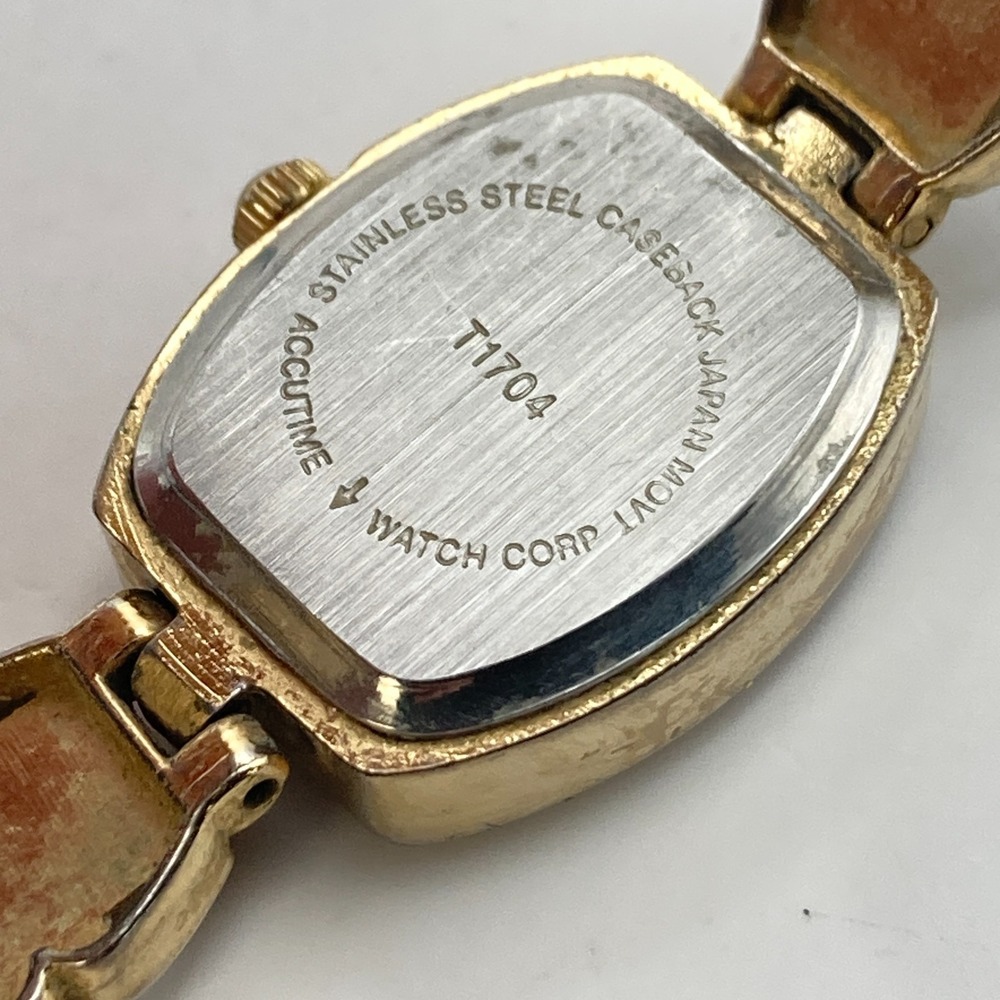 Abalone Women's Watch 19mm Gold Tone MOP Dial w/Extender New Battery 7.25" - Picture 13 of 16